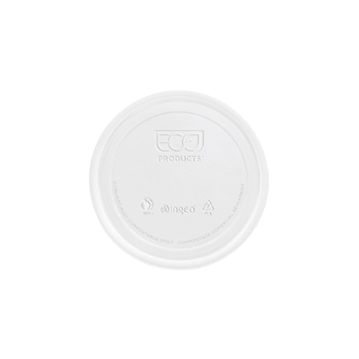 Compostable Deli Pot - Round Lid 8 oz - 16 oz