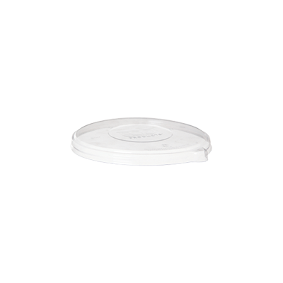 Compostable Eco-Sugarcane Bowl Clear Lid 12 oz - 16 oz